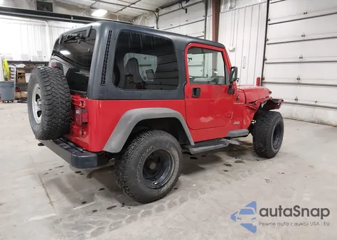 2000 Jeep Wrangler Se из США, поврежденный, VIN 1J4FA29P6YP718149